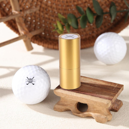 Personalized Golf Pattern Seal, A Special Gift For Him/Yourself