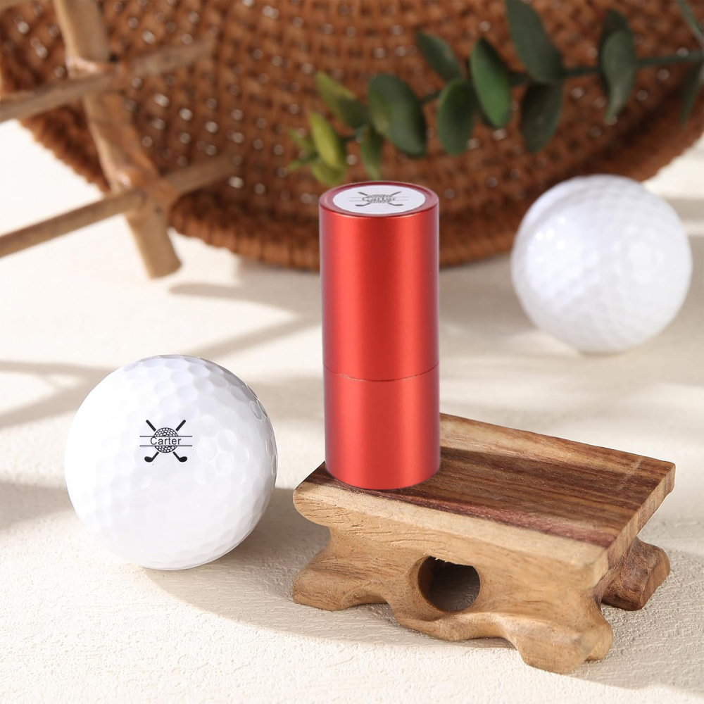 Personalized Golf Pattern Seal, A Special Gift For Him/Yourself