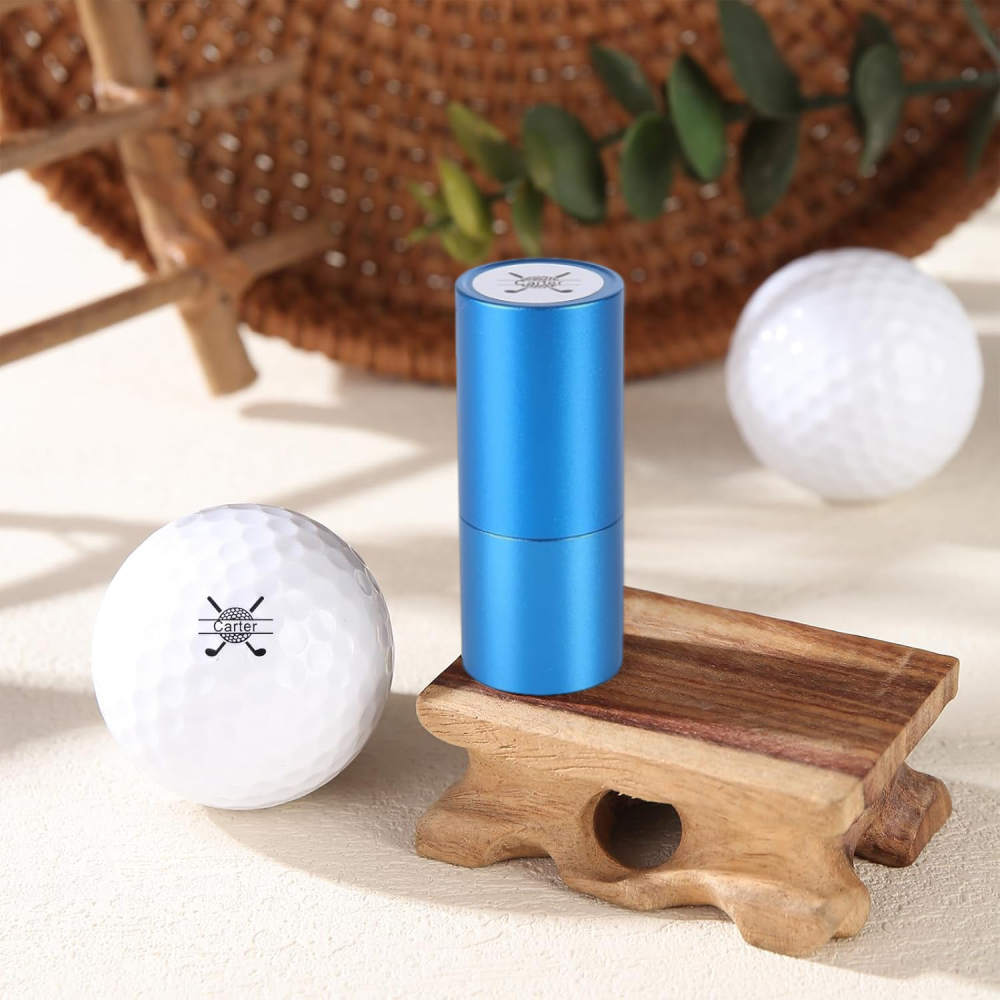 Personalized Golf Pattern Seal, A Special Gift For Him/Yourself