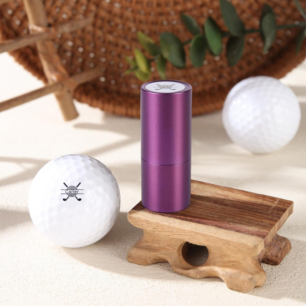Personalized Golf Pattern Seal, A Special Gift For Him/Yourself