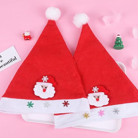 Cute Xmas Holiday Hat Fun Christmas and New Year Party Supplies, Ideal for Family Festivities