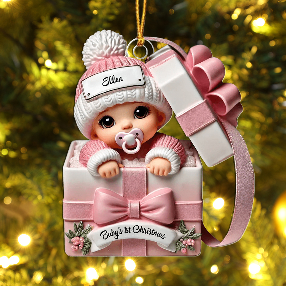 Personalized Baby’s 1st Christmas Ornament