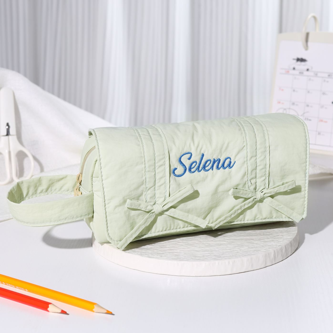 Personalized Cute Pencil Case with Custom Name & Pattern for Kids | Lorajewel