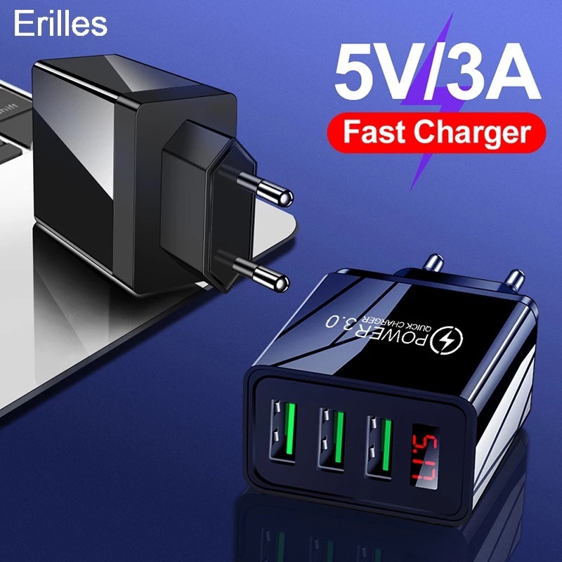 5V3A digital display charger