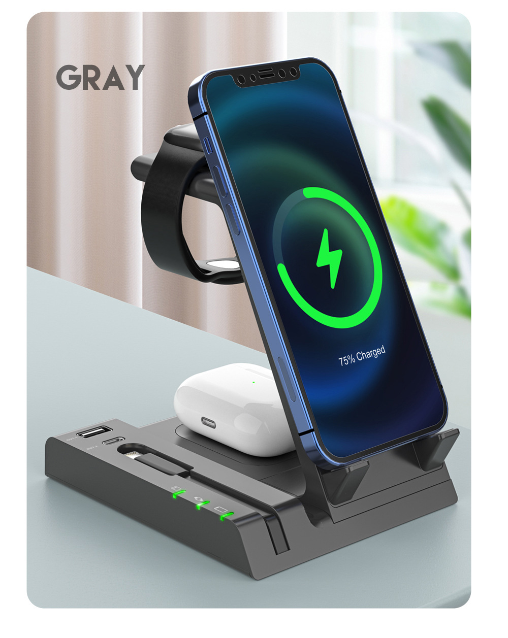 Six-In-One wireless charger