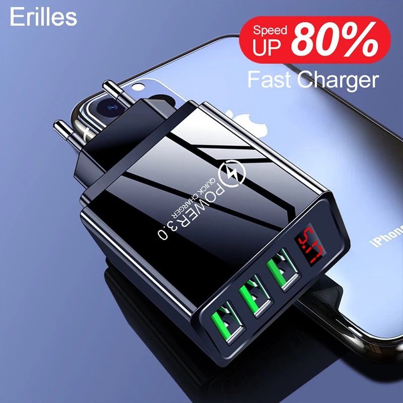 5V3A digital display charger