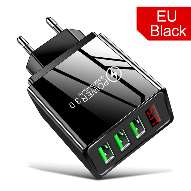 5V3A digital display charger