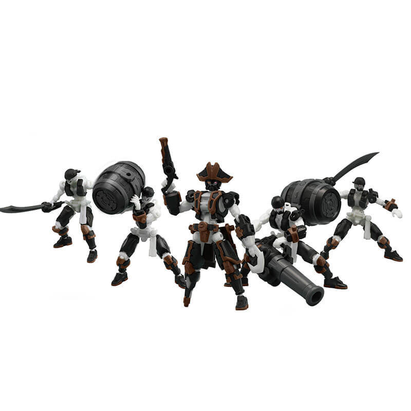 Number 57 Armored Puppet Pirate Mr.J 1/24 Scale Model Kit