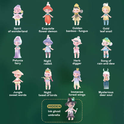 Laura Spirit Of The Forest Wood Eves Blind Box - KIKAGoods