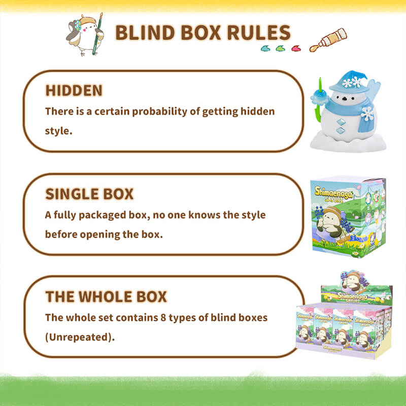Shimaenaga Sayuri Blind Box – KikaGoods Wholesale