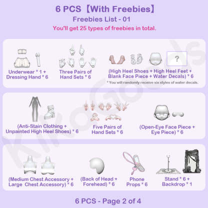 Forgotten City Series 1/8 Action Figure BJD Blind Box【Shipped in Sept./Oct. 2026】