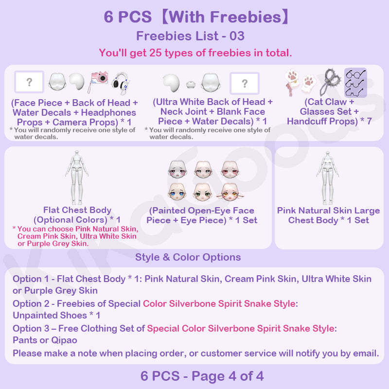 Forgotten City Series 1/8 Action Figure BJD Blind Box【Shipped in Sept./Oct. 2026】