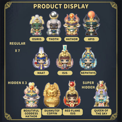 Aaru Garden Ancient Egypt Mythology Series 2 Blind Box - KIKAGoods