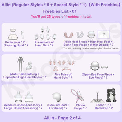 Forgotten City Series 1/8 Action Figure BJD Blind Box【Shipped in Sept./Oct. 2026】