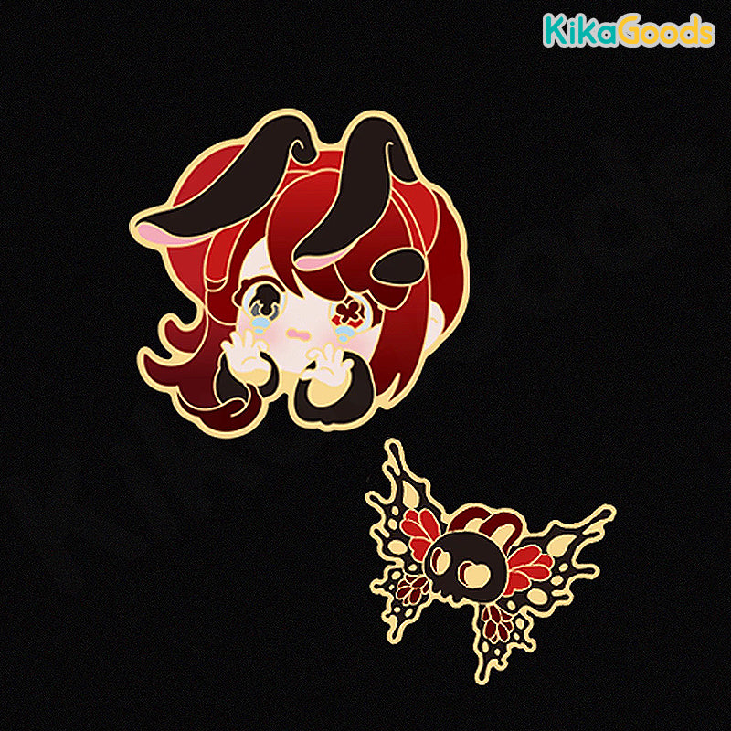 Ten Thousand Escape Plans Series Metal Badge