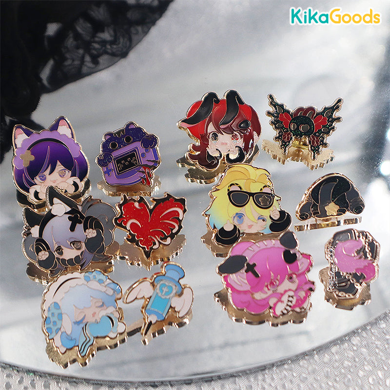 Ten Thousand Escape Plans Series Metal Badge