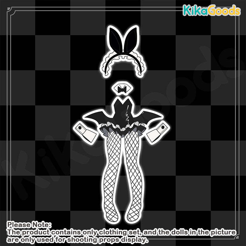 Cooze Devil Horns Series Bunny Girl 1/8 BJD Clothing Set