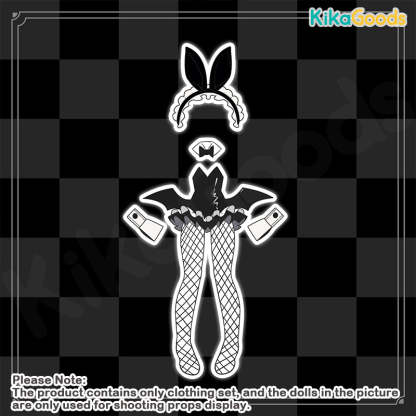 Cooze Devil Horns Series Bunny Girl 1/8 BJD Clothing Set