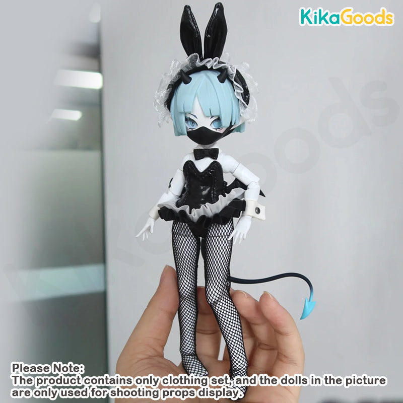 Cooze Devil Horns Series Bunny Girl 1/8 BJD Clothing Set