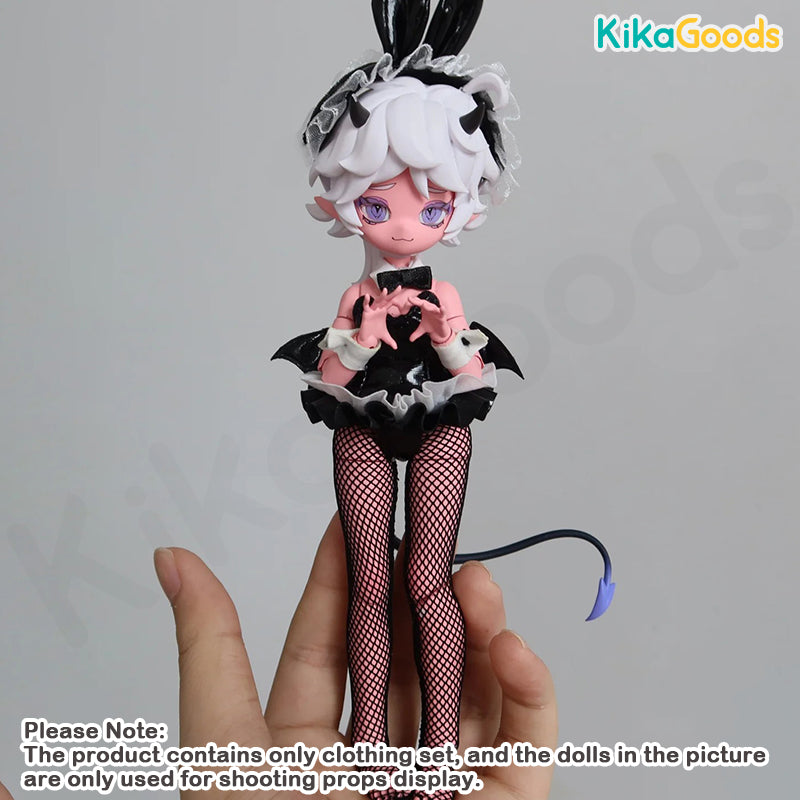 Cooze Devil Horns Series Bunny Girl 1/8 BJD Clothing Set