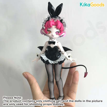 Cooze Devil Horns Series Bunny Girl 1/8 BJD Clothing Set
