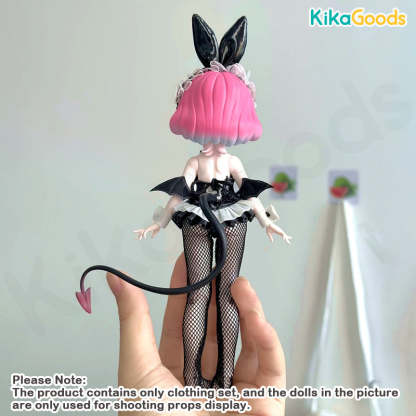 Cooze Devil Horns Series Bunny Girl 1/8 BJD Clothing Set