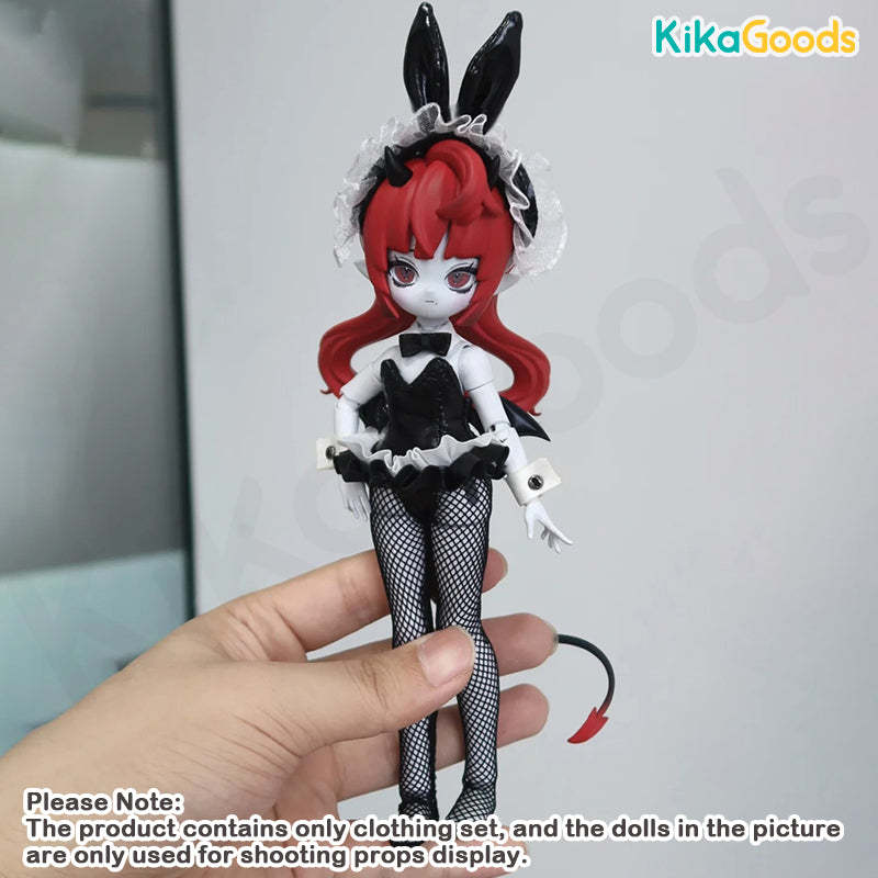 Cooze Devil Horns Series Bunny Girl 1/8 BJD Clothing Set
