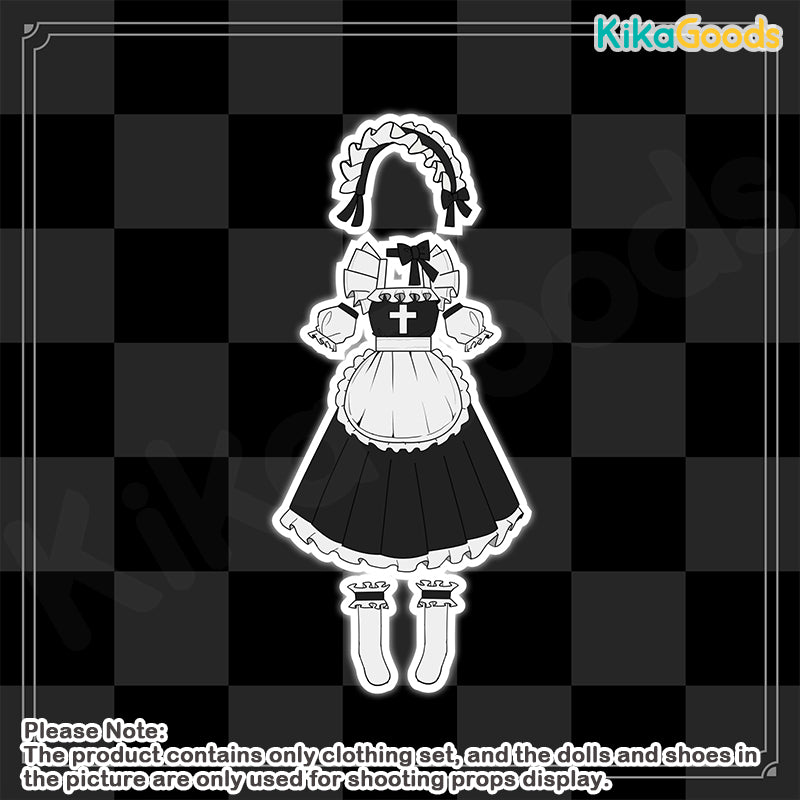 Cooze Devil Horns Series Maid 1/8 BJD Clothing Set