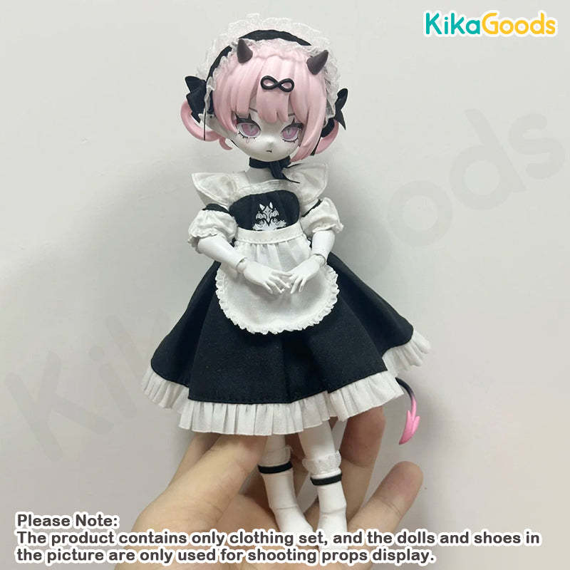 Cooze Devil Horns Series Maid 1/8 BJD Clothing Set