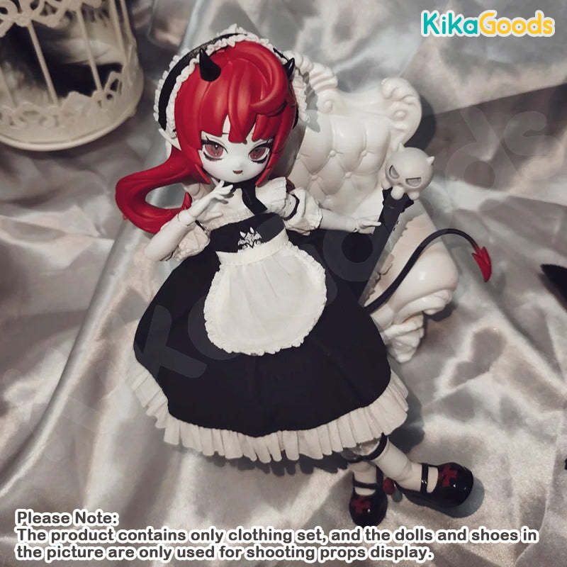 Cooze Devil Horns Series Maid 1/8 BJD Clothing Set