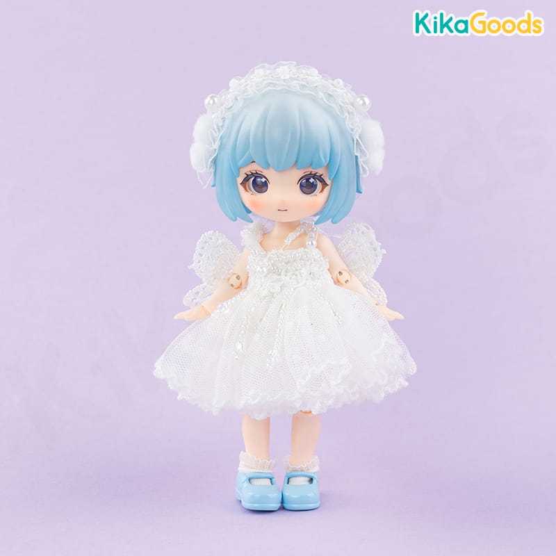 BJD Figure Clothes Polka Dot Fairy Skirt Suit