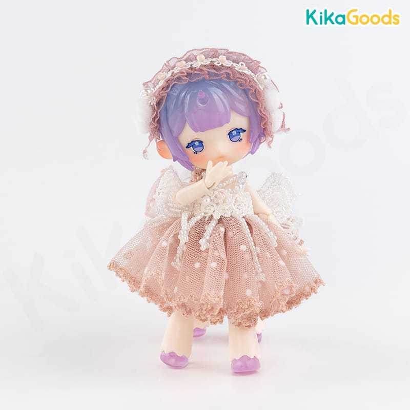 BJD Figure Clothes Polka Dot Fairy Skirt Suit