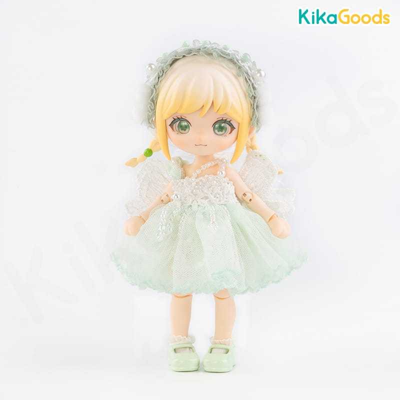 BJD Figure Clothes Polka Dot Fairy Skirt Suit