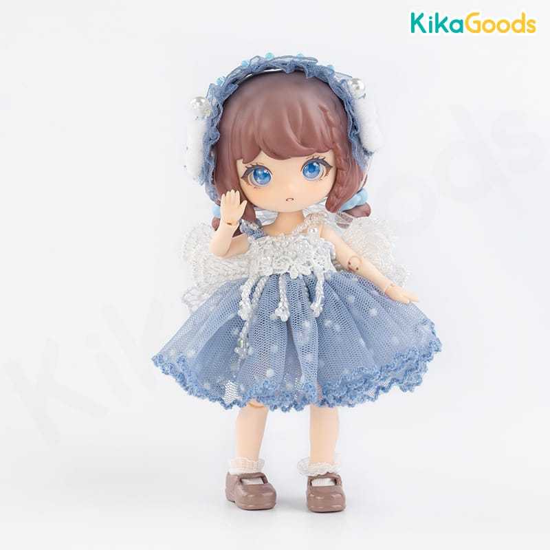 BJD Figure Clothes Polka Dot Fairy Skirt Suit