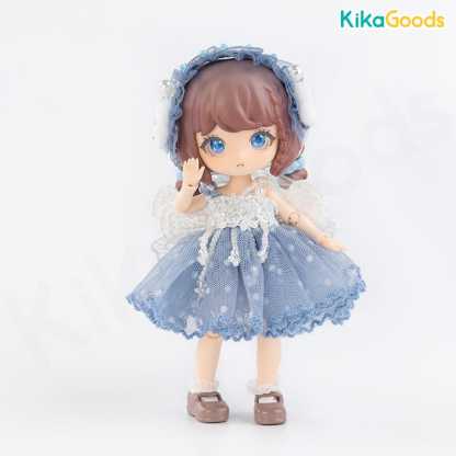 BJD Figure Clothes Polka Dot Fairy Skirt Suit