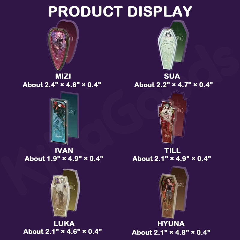 Alien Stage Drowing Bloom Series Quicksand Acrylic