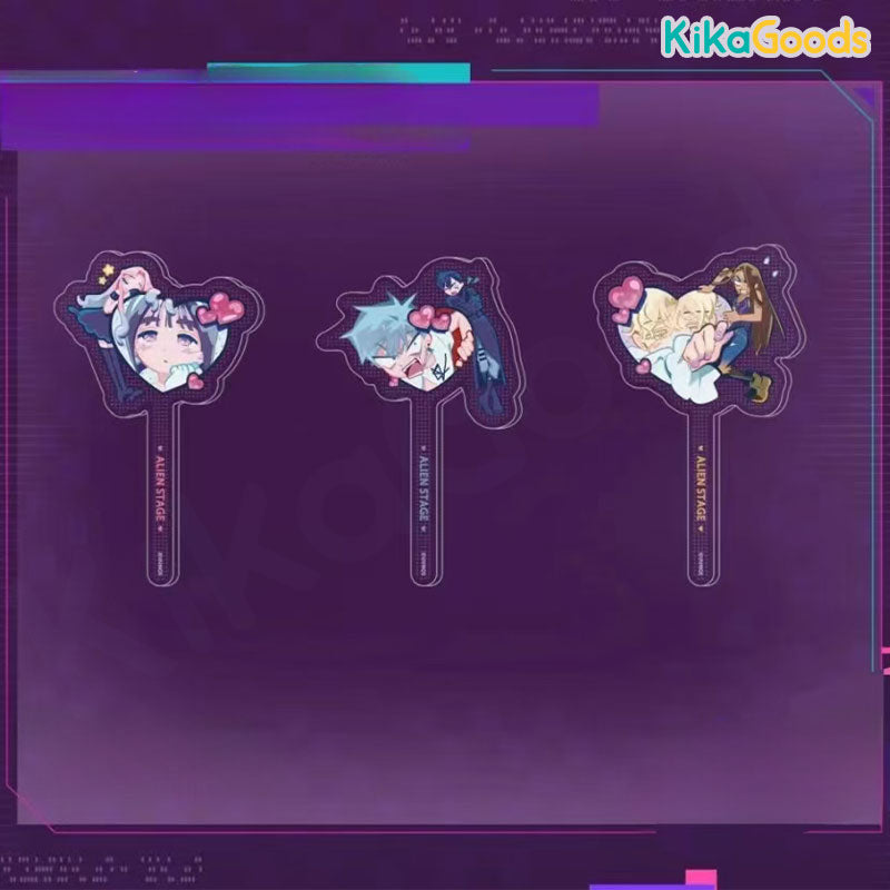 ジェノ アクスタ scene kit 90's love Alien Stage DLC Fruity Heart Series Acrylic Photo Stick