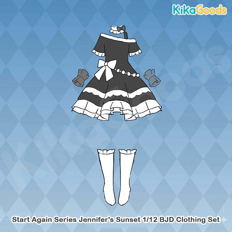 Start Again Series Jennifer's Sunset 1/12 BJD Clothing Set【Shipped in 