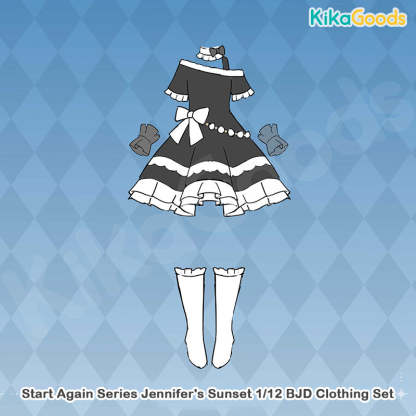 Start Again Series Jennifer's Sunset 1/12 BJD Clothing Set【Shipped in Nov./Dec. 2025】