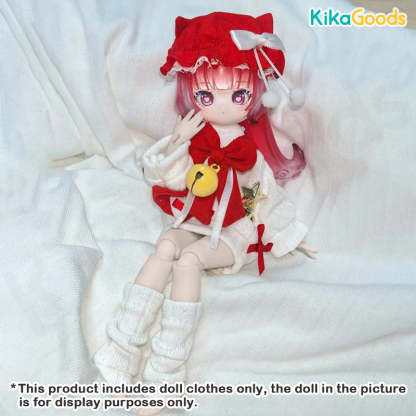 Start Again Series Fluffy Heart Birthday 1/12 BJD Clothing Set【Shipped in Nov./Dec. 2025】