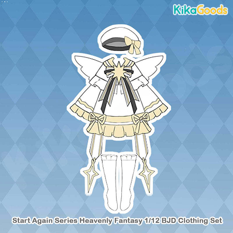 Start Again Series Heavenly Fantasy 1/12 BJD Clothing Set