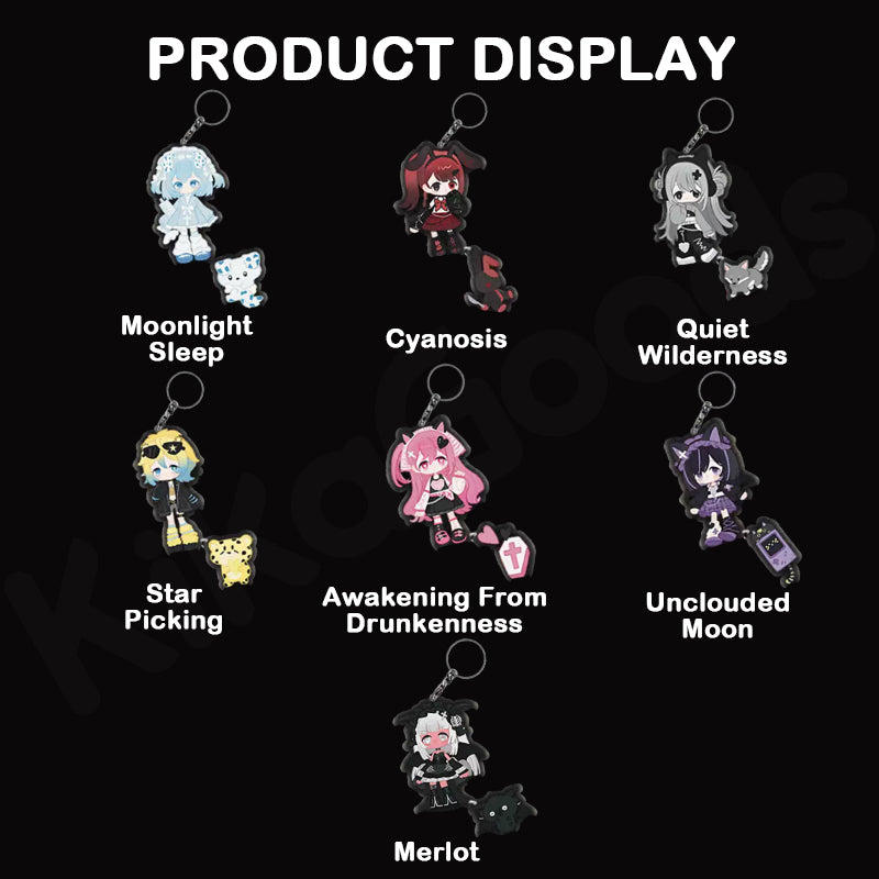 Ten Thousand Escape Plans Series Keychain【Shipped in Aug./Sept. 2025】