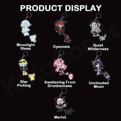 Ten Thousand Escape Plans Series Keychain【Shipped in Aug./Sept. 2025】