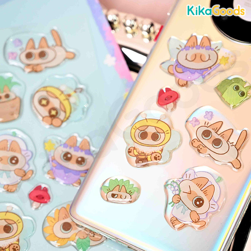 Nobeko Azukisan Wonderful Garden Series Epoxy Stickers【Shipped in Nov./Dec. 2025】