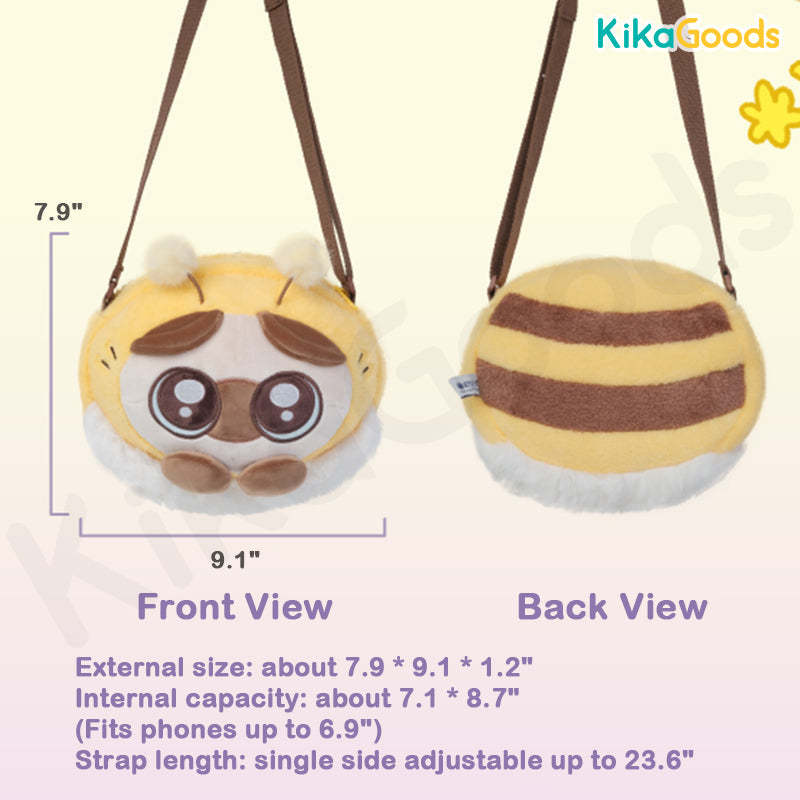 Nobeko Azukisan Wonderful Garden Series Bee Azukisan Crossbody Bag