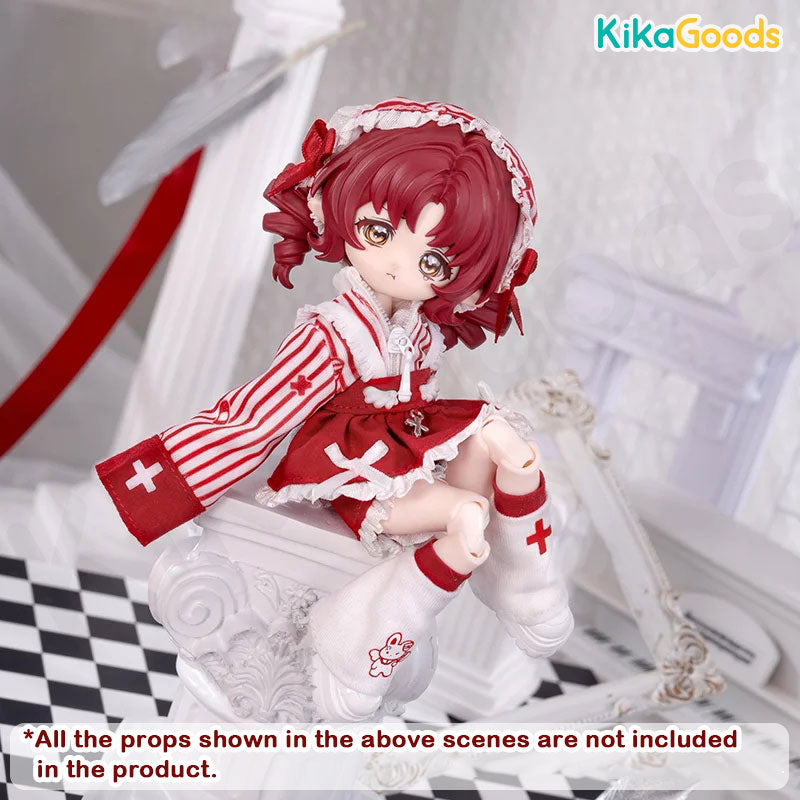 Daily Series First Aid Angel Bunny 1/12 BJD Clothing Set