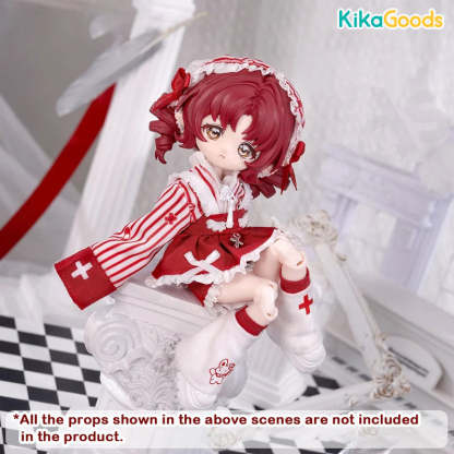 Daily Series First Aid Angel Bunny 1/12 BJD Clothing Set