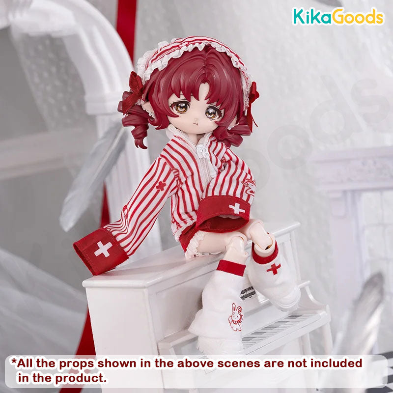 Daily Series First Aid Angel Bunny 1/12 BJD Clothing Set