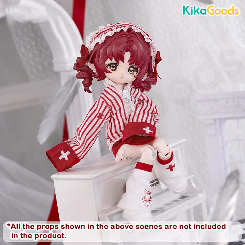 Daily Series First Aid Angel Bunny 1/12 BJD Clothing Set