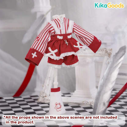 Daily Series First Aid Angel Bunny 1/12 BJD Clothing Set